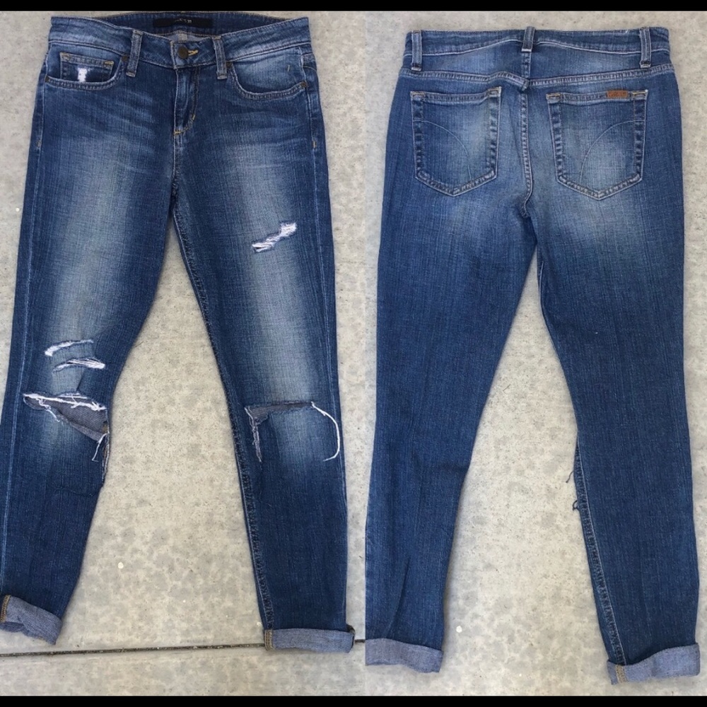 Joe’s jeans women’s Destroyed easy fit Jeans - Picture 4 of 7